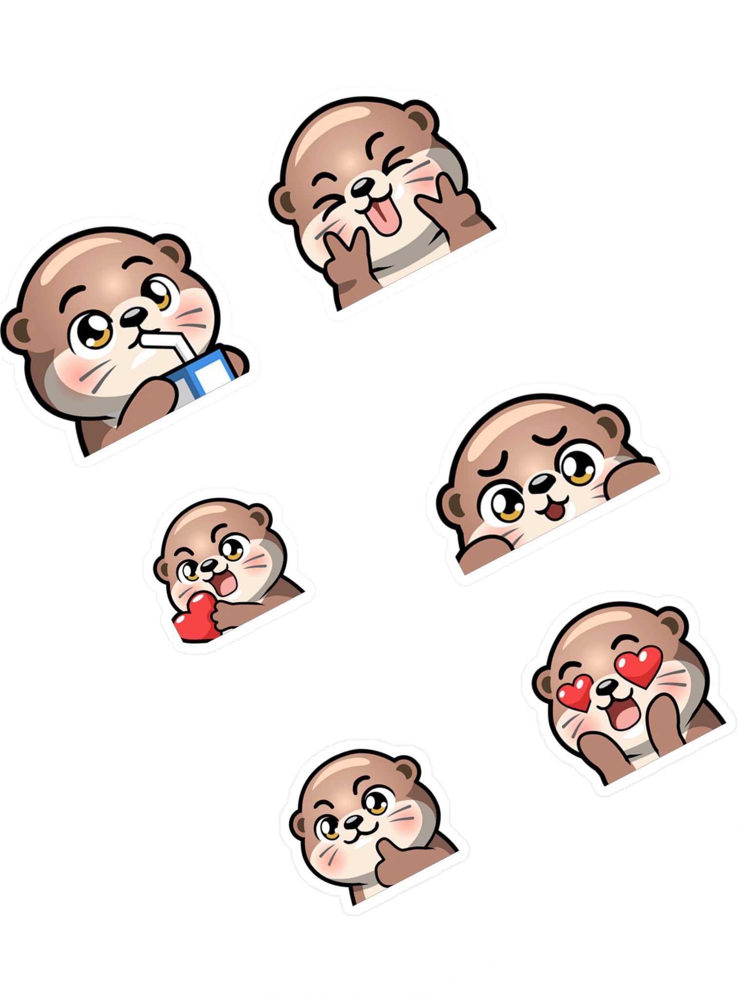 Otter Stickers product image (1)