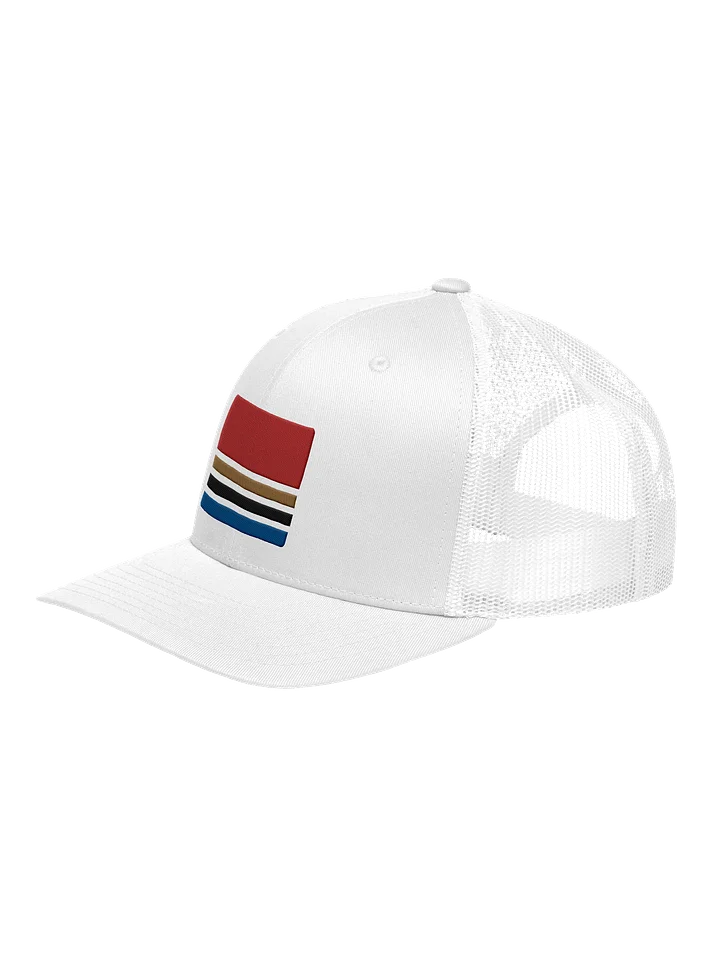 Full Colour White Trucker Cap product image (2)