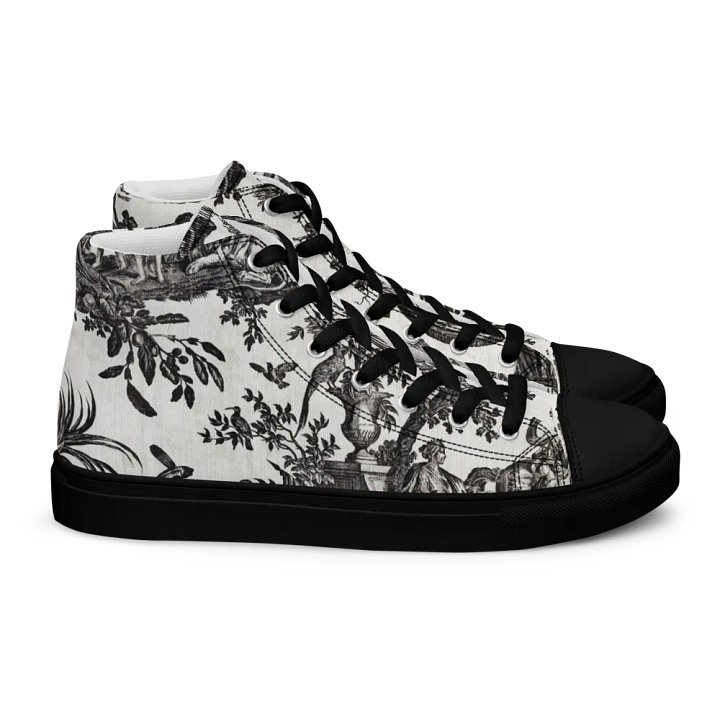 Jean–Baptiste Marie Hüet. Men's Rural Toile High Tops product image (2)