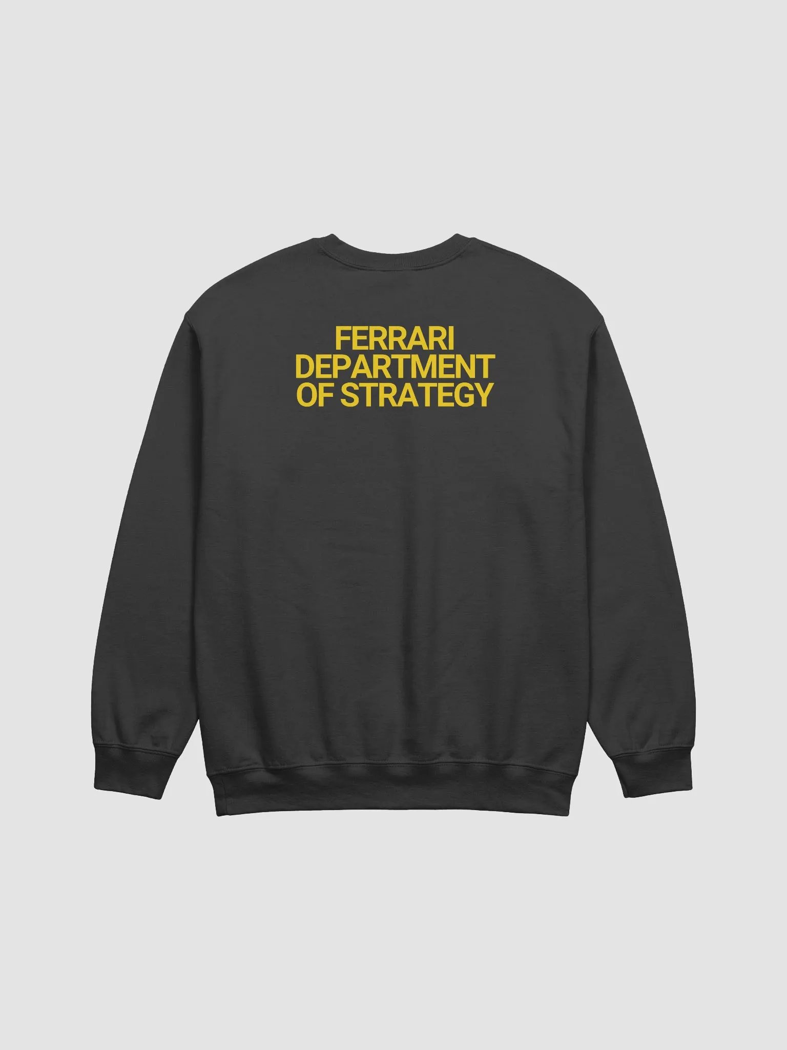 ferrari department of strategy Sweatshirt - 50% cotton, 50% polyester product image (3)