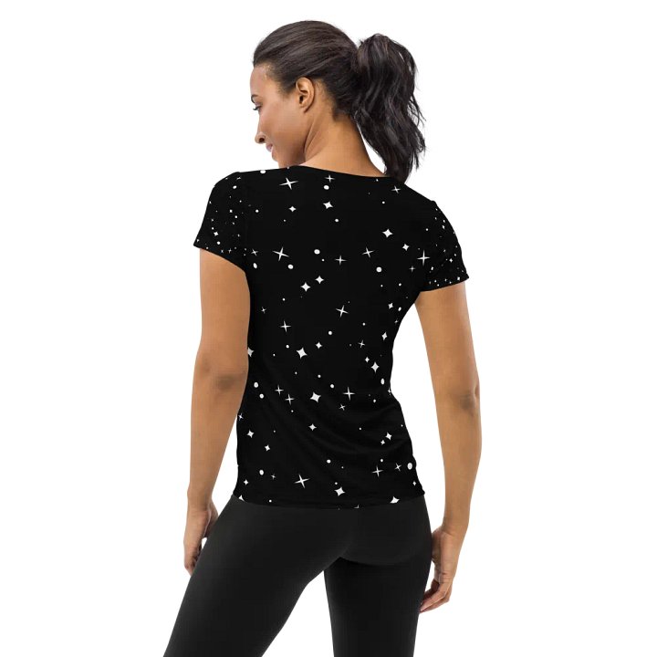 Starry Night All-Over Print Athletic Tee product image (2)