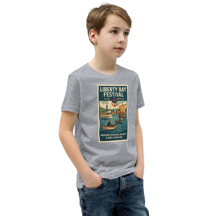 Liberty Bay Festival Vintage Youth T-Shirt product image (73)