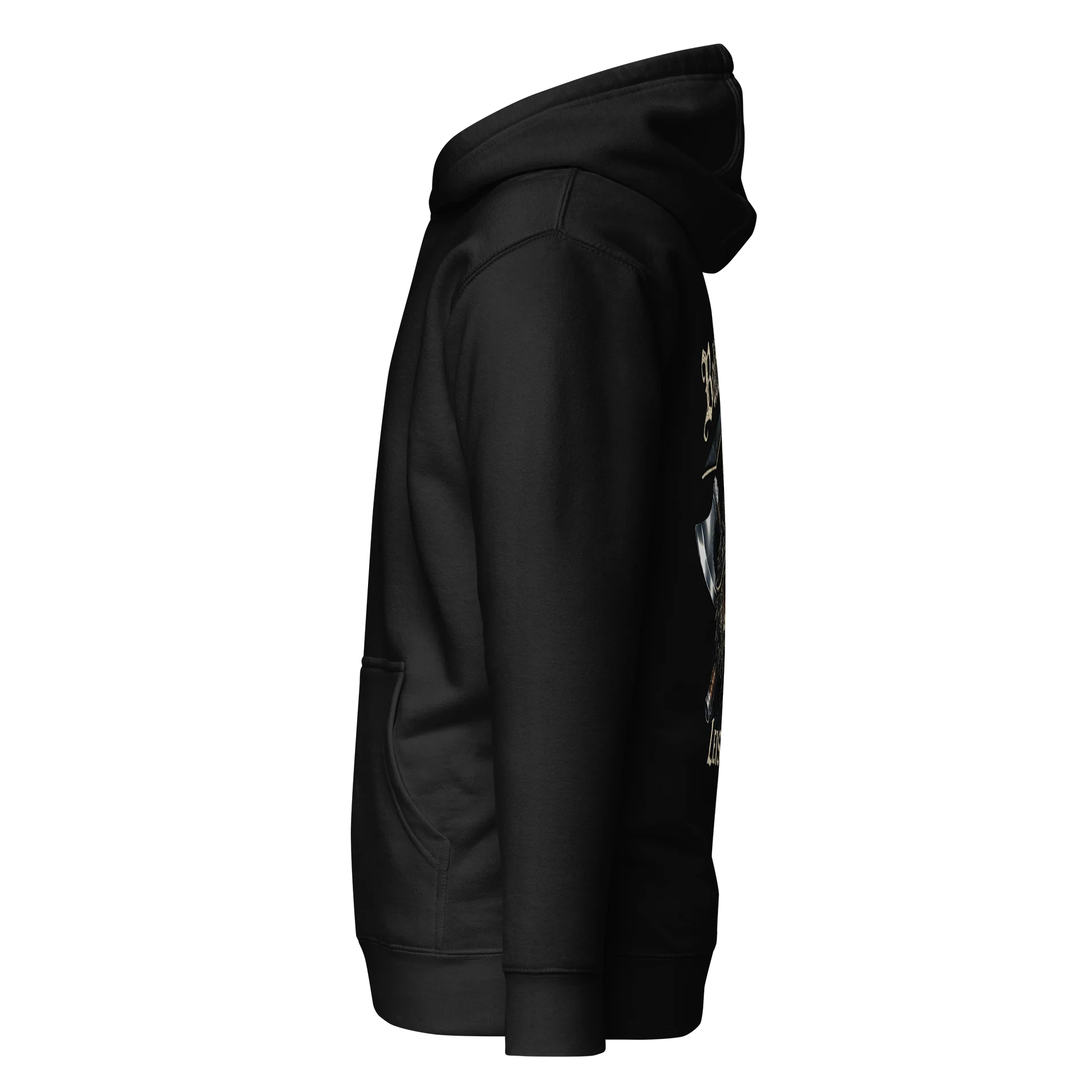 🔥 Fierce Angler – Unisex Premium Hoodie (Rückenprint) product image (4)