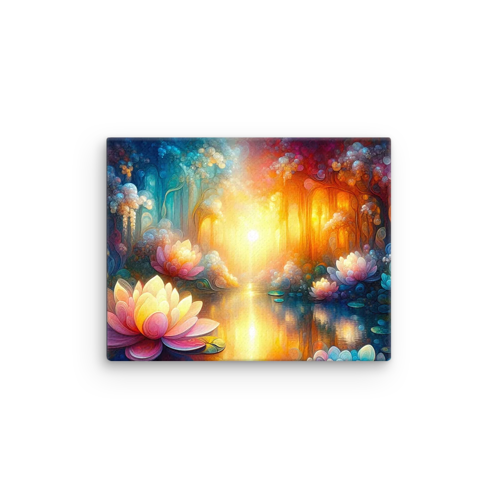 Lotus Sun on Canvas product image (2)