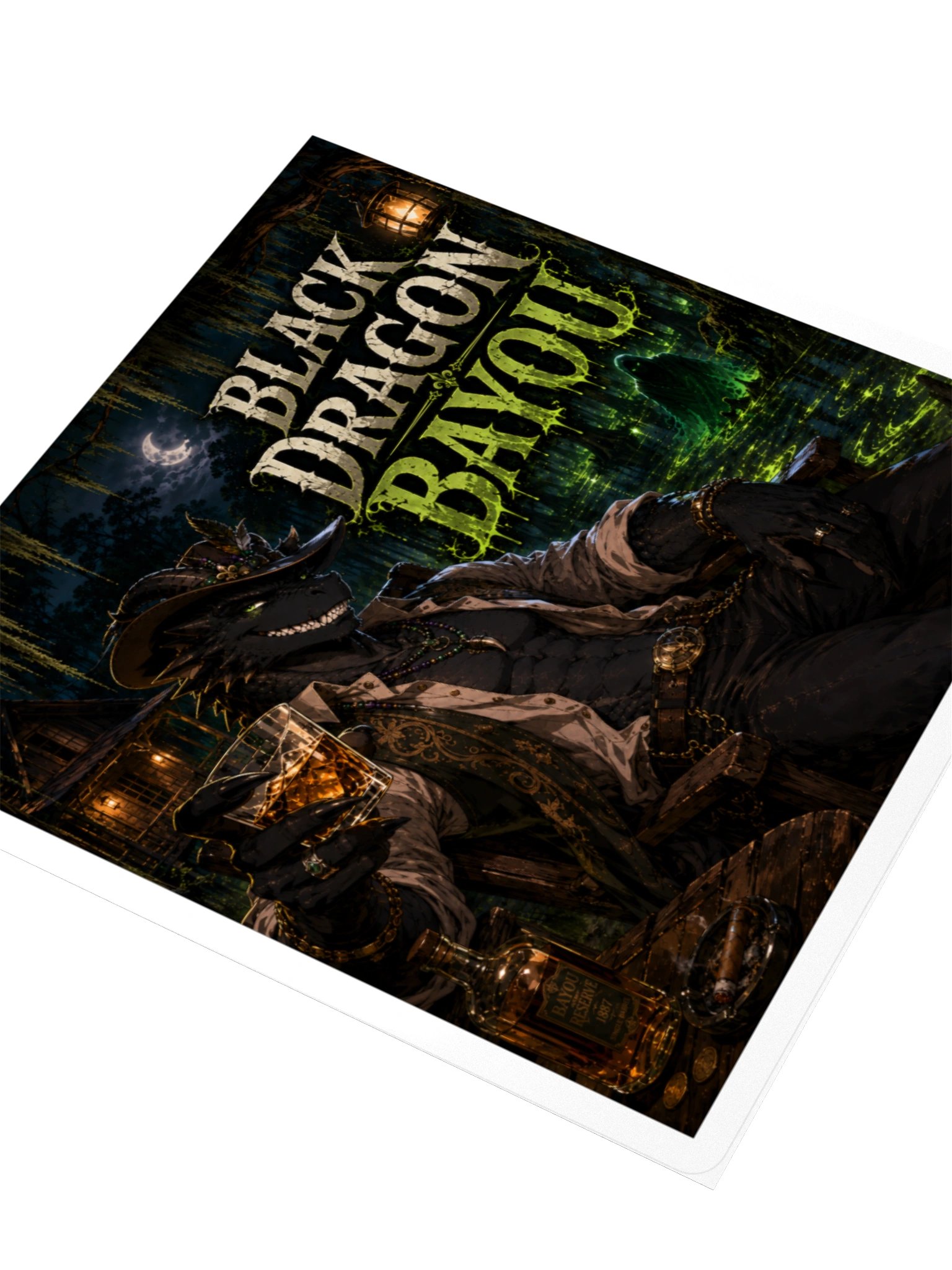 Black Dragon Bayou Sticker product image (3)