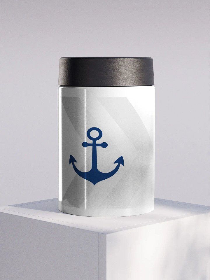 New! Stainless Steel Anchor Screw Top Koozie product image (2)