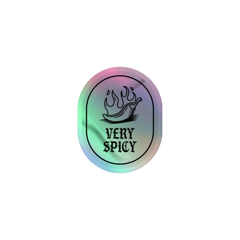Very Spicy! (Holographic Sticker Collection) product image (1)