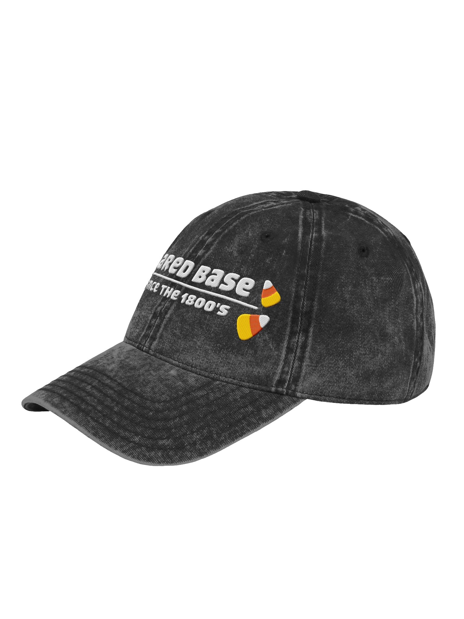 Candycorn Flared Base Dad Hat product image (6)