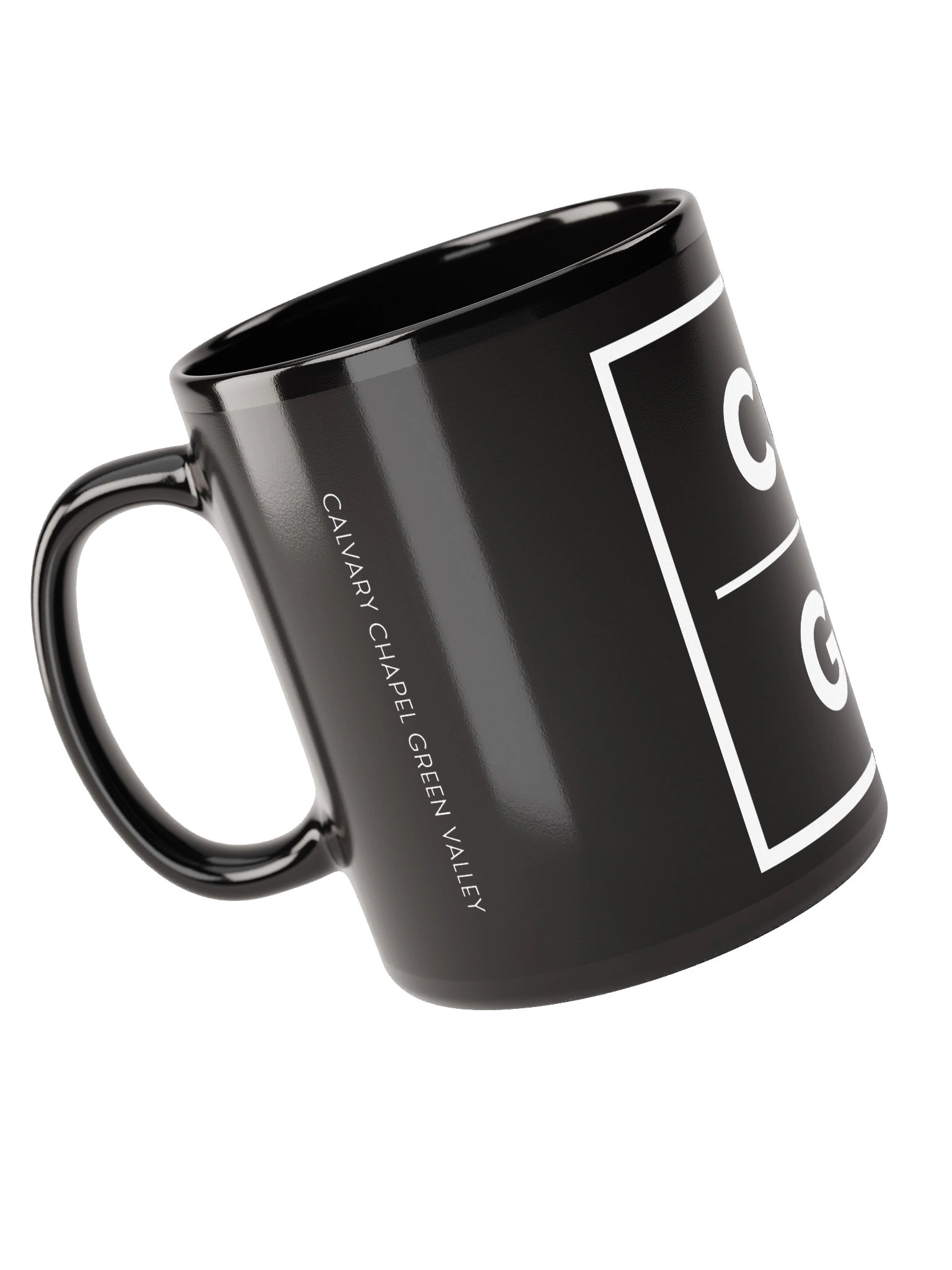 CCGV Glossy Black Mug product image (4)
