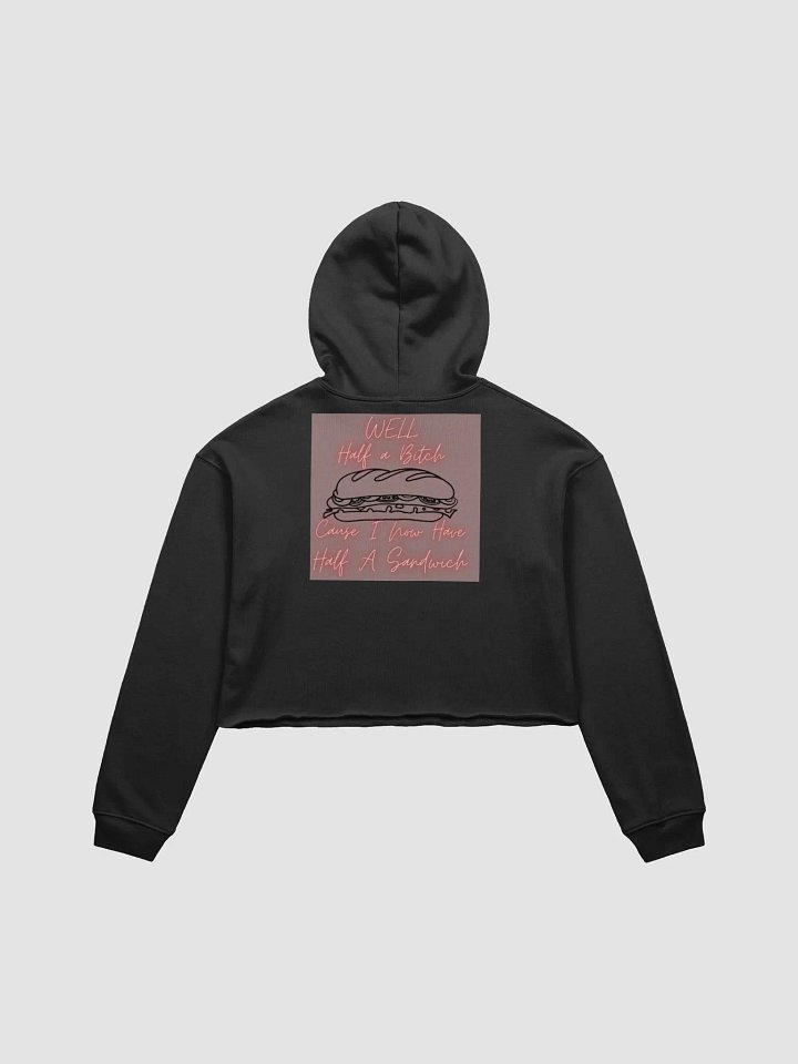 Half A Whole Crop Hoodie product image (2)