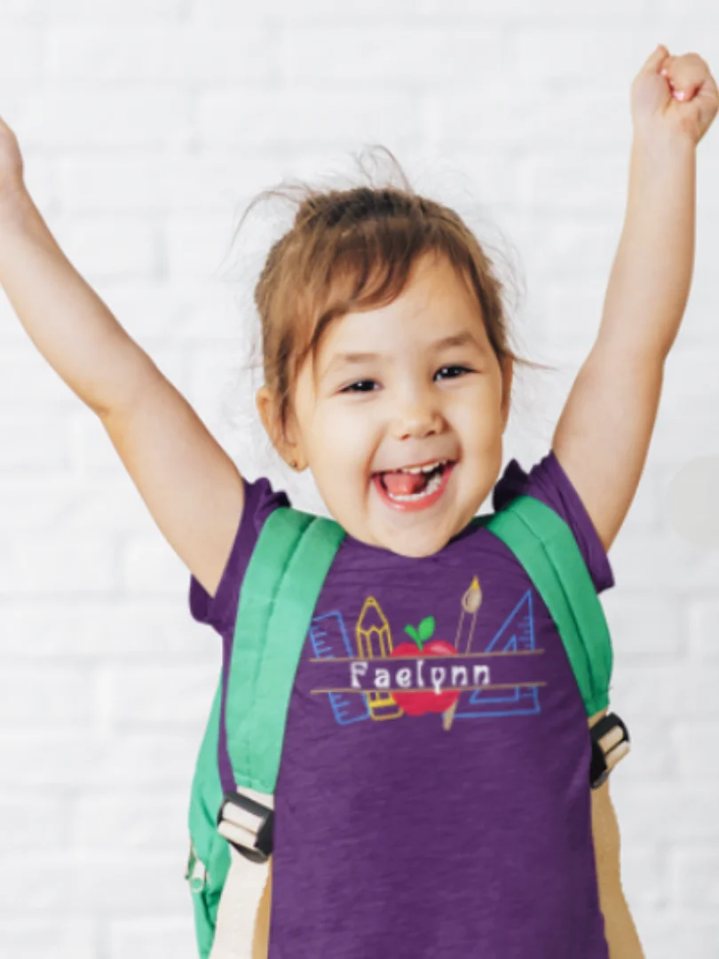 Personalized Back-to-School Kids Shirt product image (2)