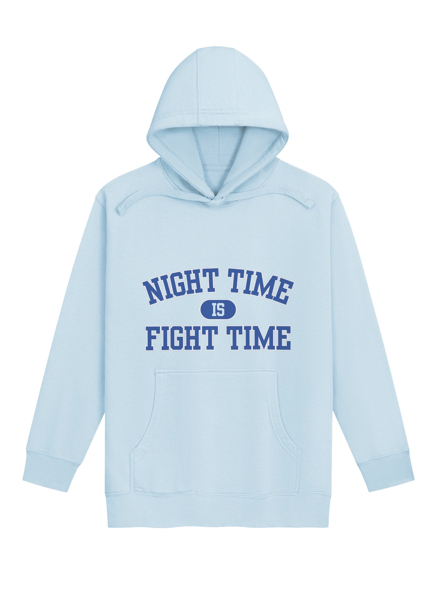 "Night Time is Fight Time" || Unisex Hoodie product image (1)