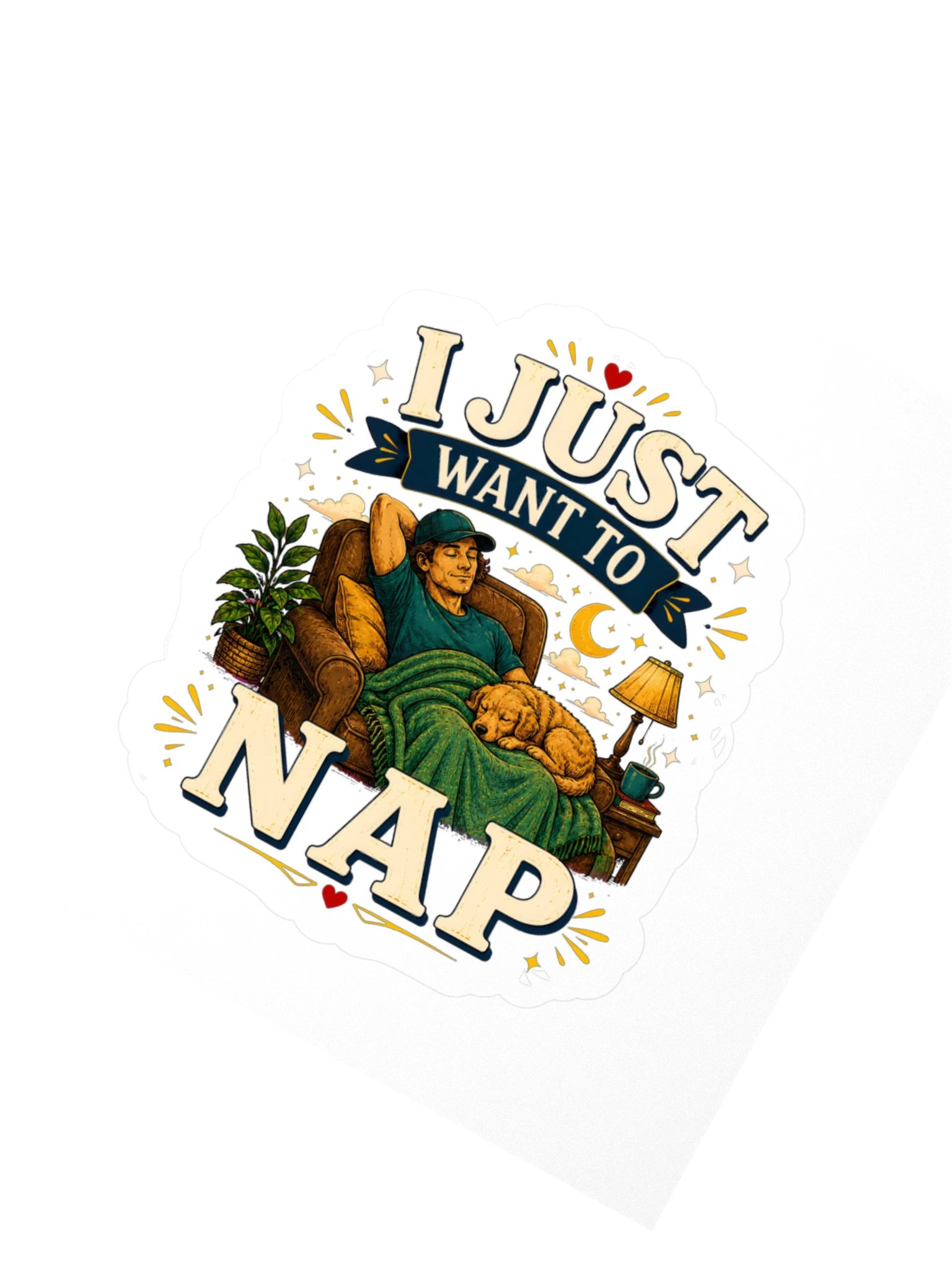 I Just Want To Nap Sticker product image (2)