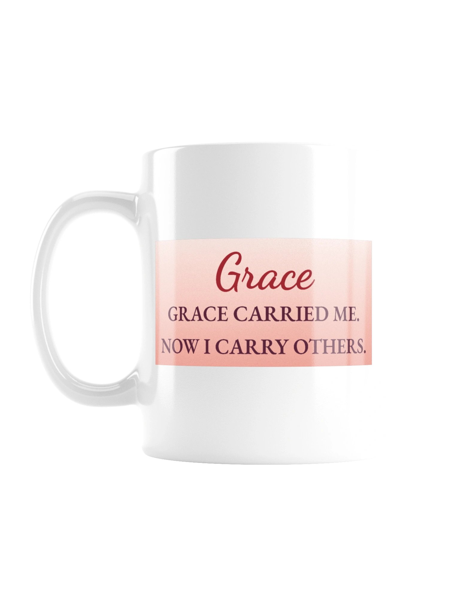 Grace Carried Me Mug product image (1)