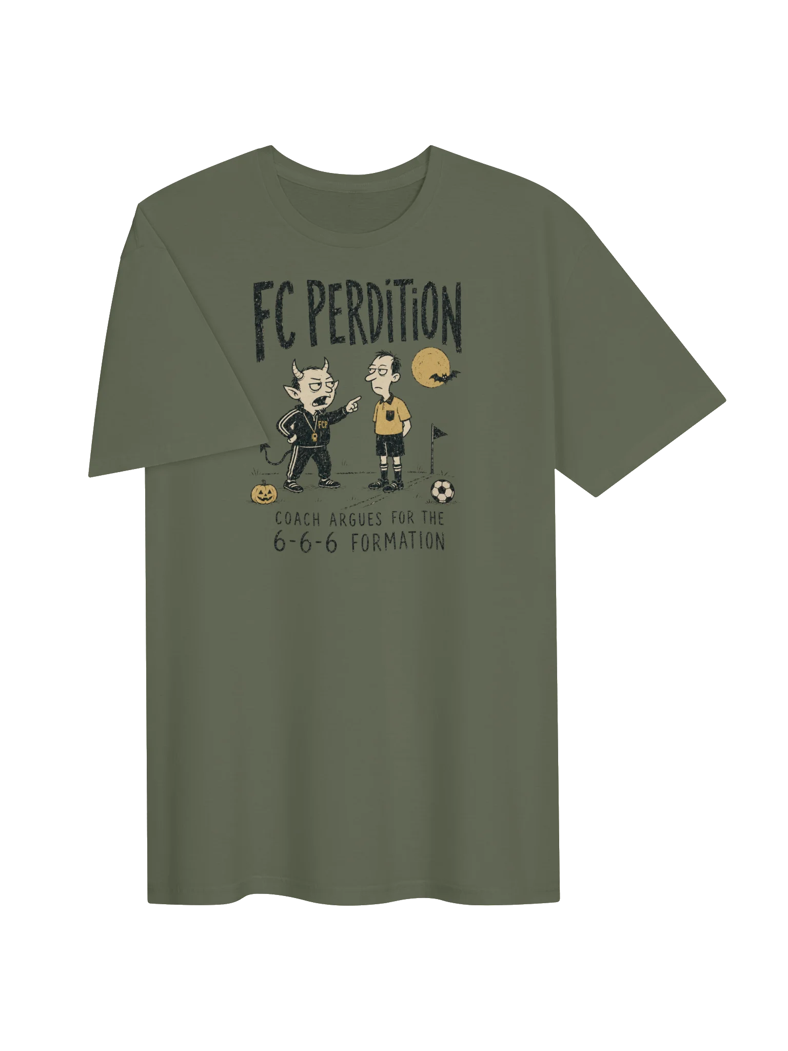 FC Perdition 6-6-6 Soccer Graphic Tee product image (23)