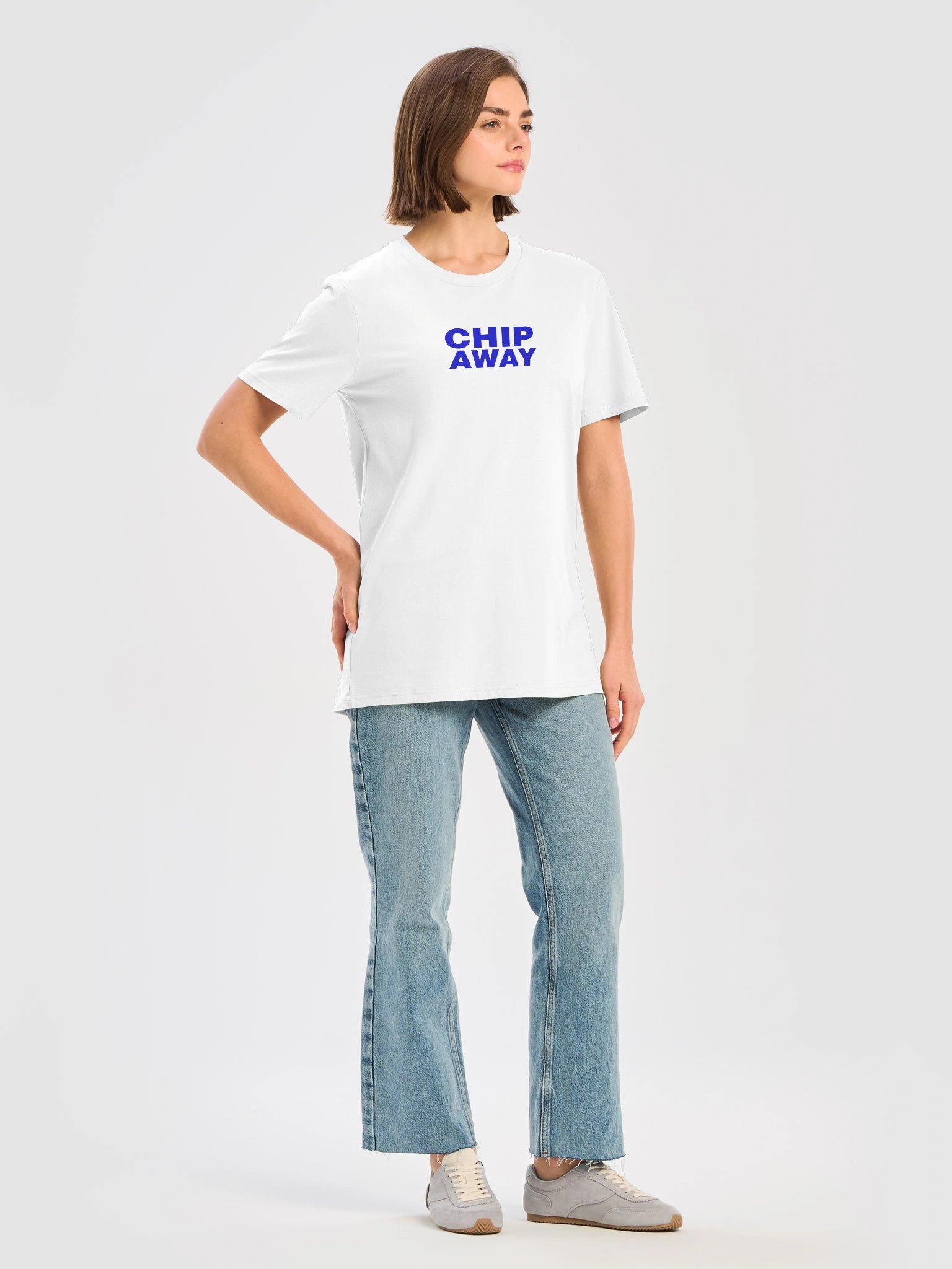 CHIP Blue Regular Tee product image (11)