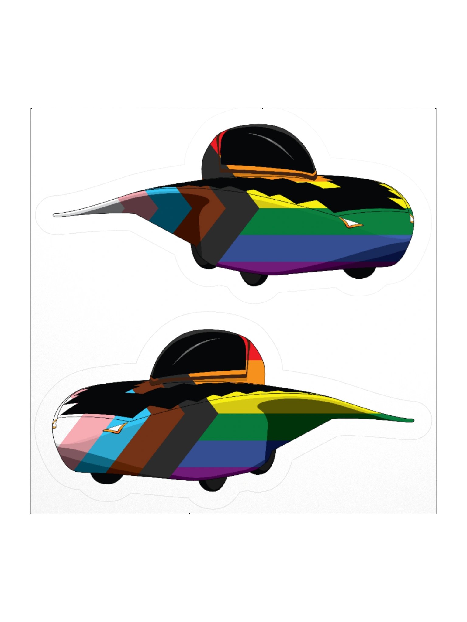 Progress Pride 23 Stickers product image (1)