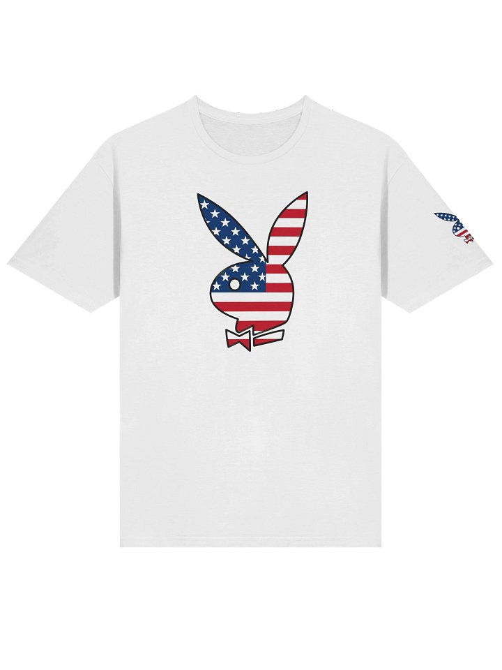 Patriotic Bunny Flag T-Shirt product image (29)
