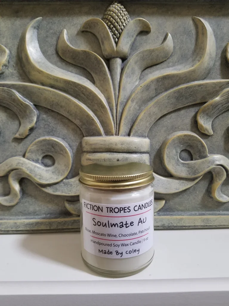 Soulmate AU Candle (Fiction Tropes Candles) product image (1)