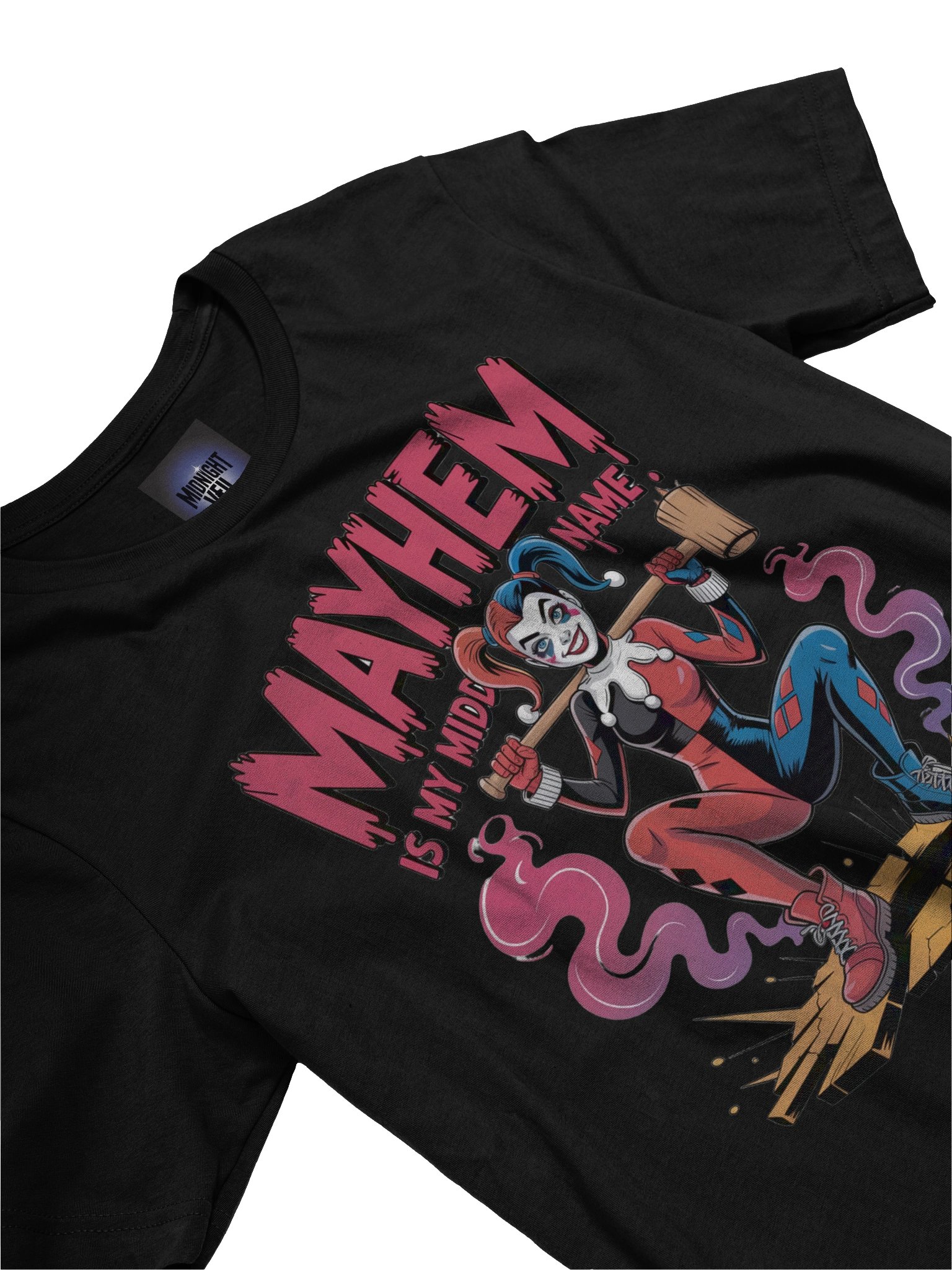 Mayhem: My Middle Name is Harley Quinn's Hammer Havoc Graphic Tee product image (5)