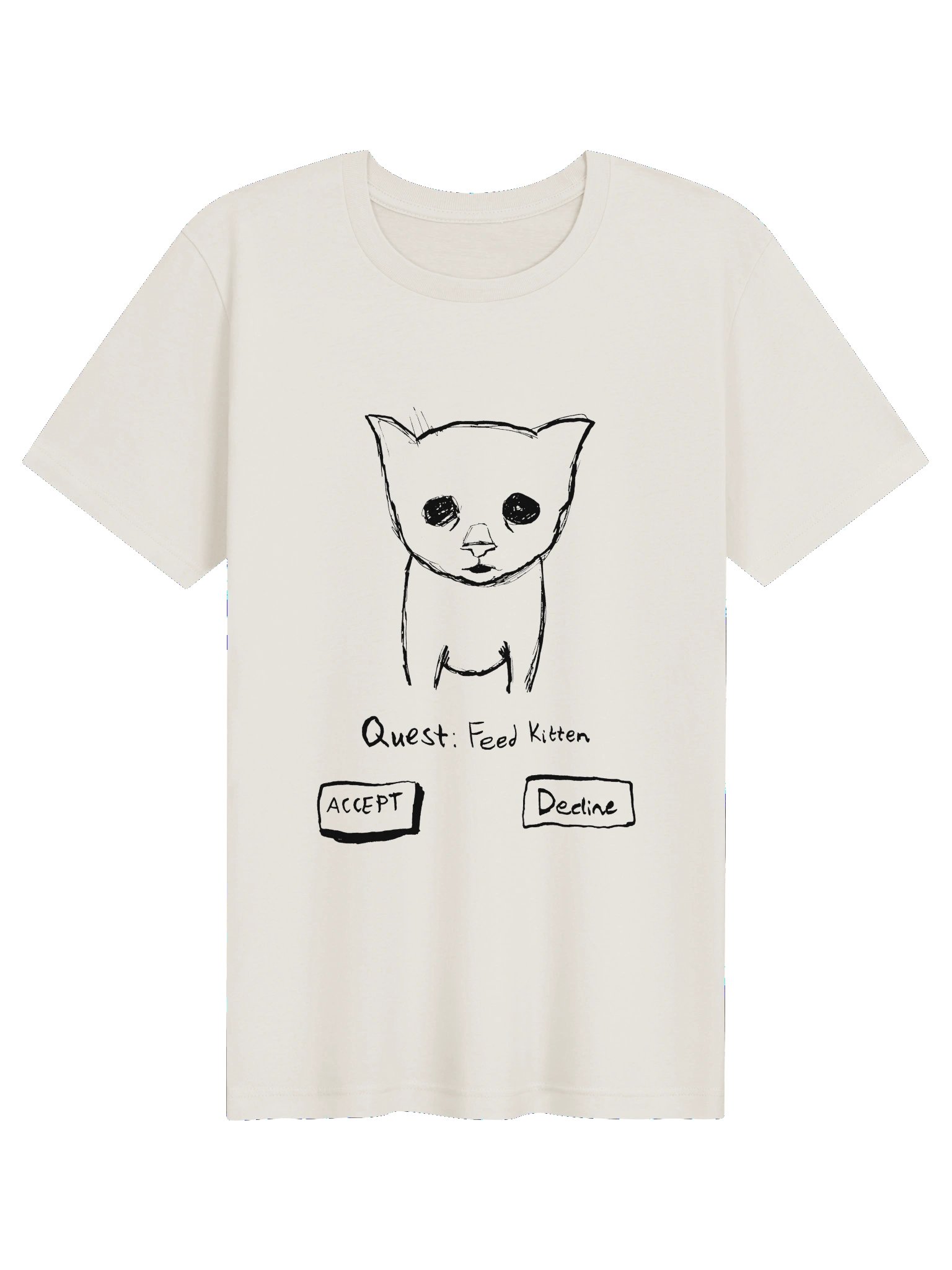 Kitten quest shirt product image (2)