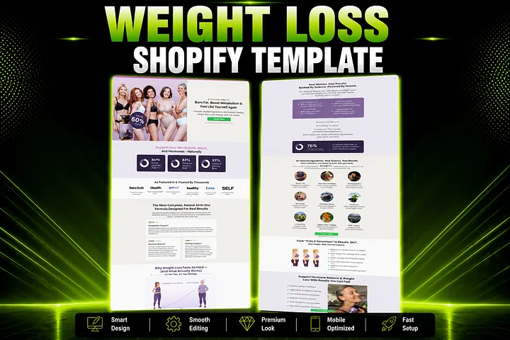 Arctic Goddess Gempages Template product image (1)