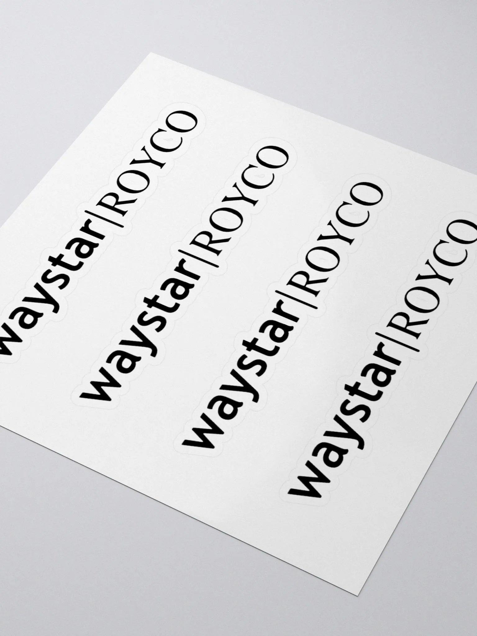 Waystar Royco Kiss-Cut Stickers product image (3)