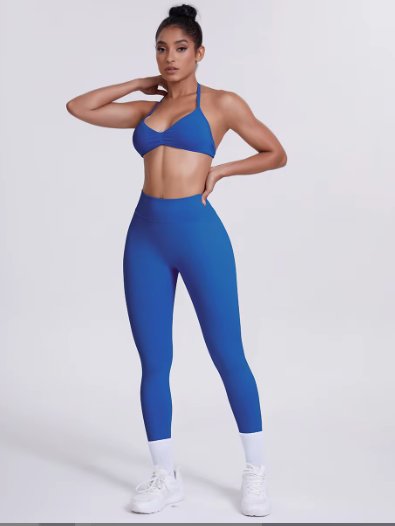 ESSENTIALS SET HALTER TOP + LEGGINGS product image (8)
