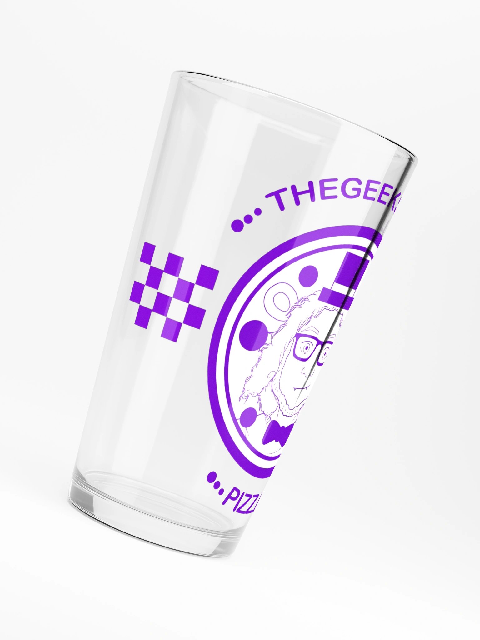 Geeks Pizza Glass product image (6)