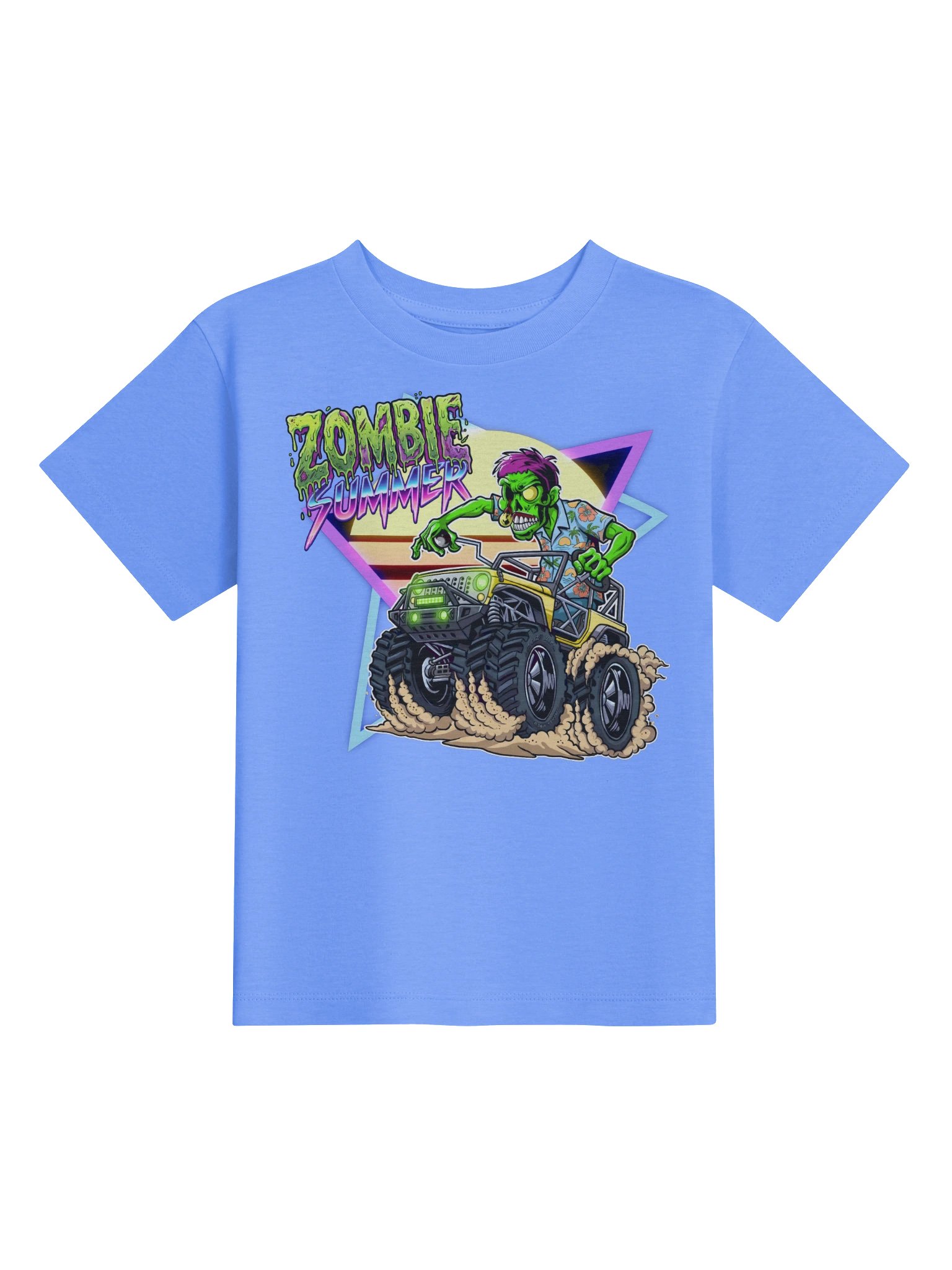Bella+Canvas Toddler T-Shirt : ZOMBIE SUMMER product image (4)