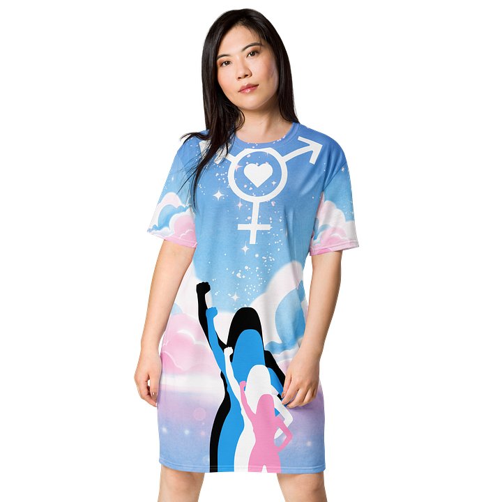 The Trans Femme Signal Sleep Shirt product image (1)
