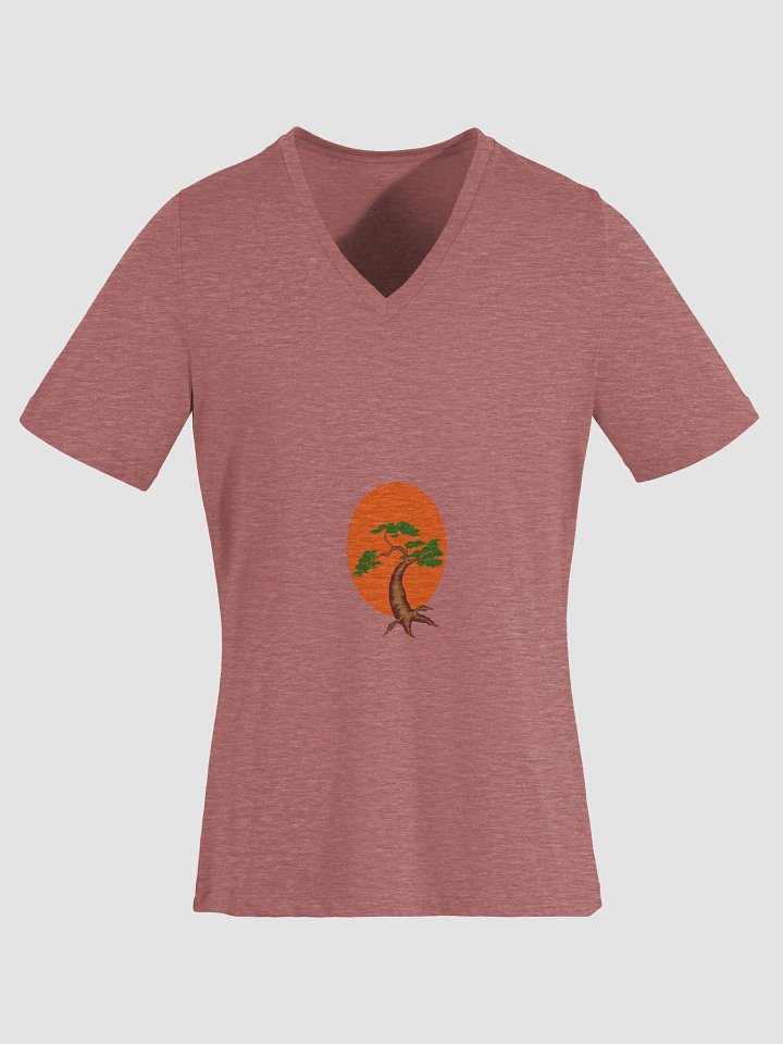 Sunlit Tree Women's V-Neck Tee product image (1)