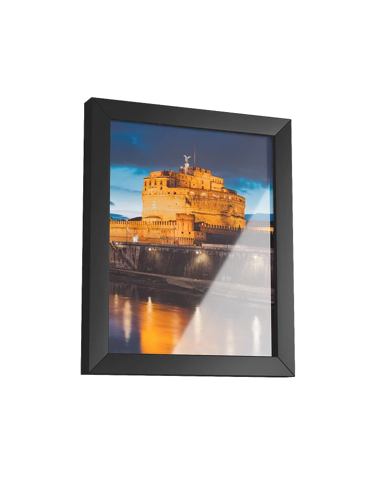 Castel Sant'Angelo at Dusk, Rome, Italy Framed Matte Poster product image (2)