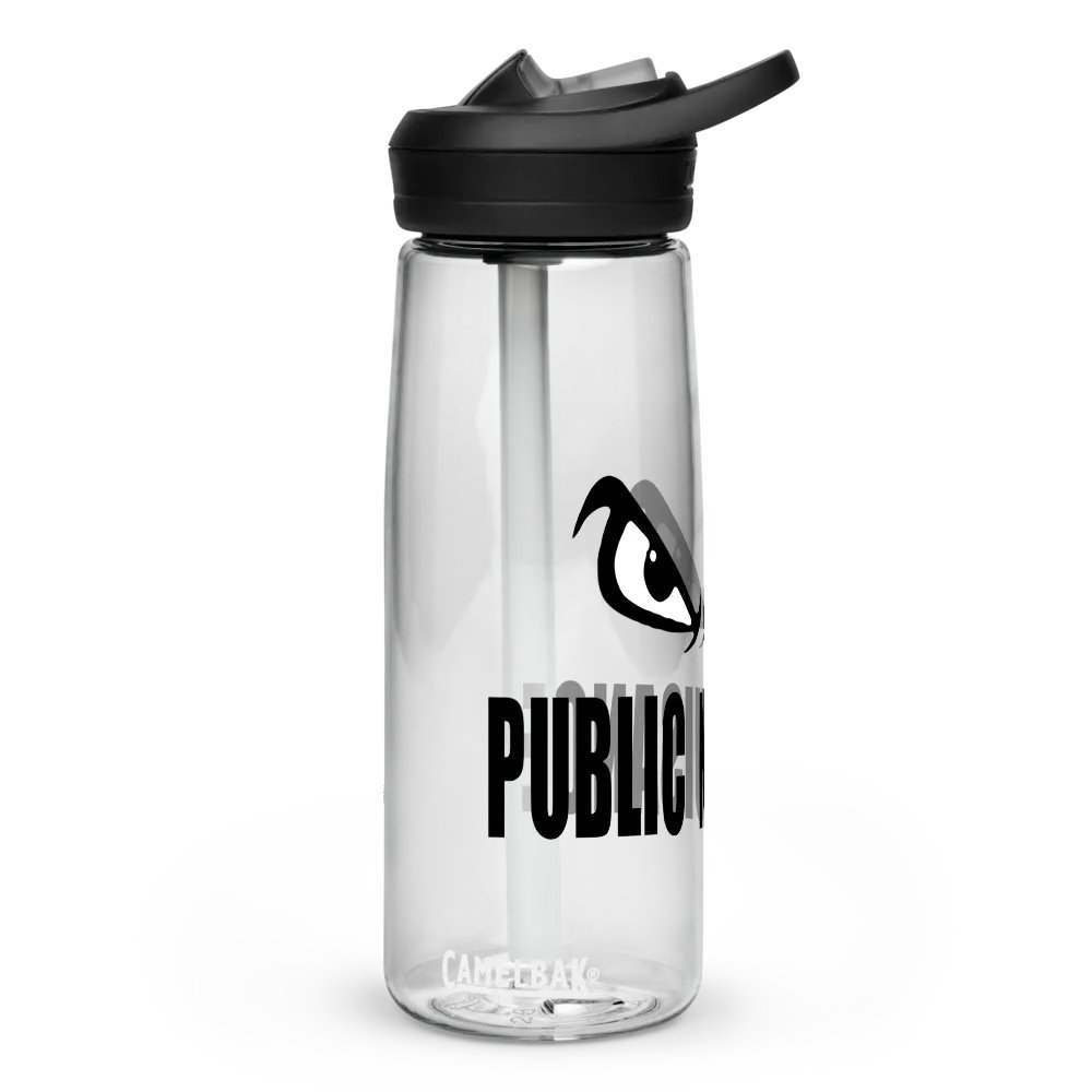 Public Nuisance: Clear Sports Water Bottle-BPA Free product image (2)