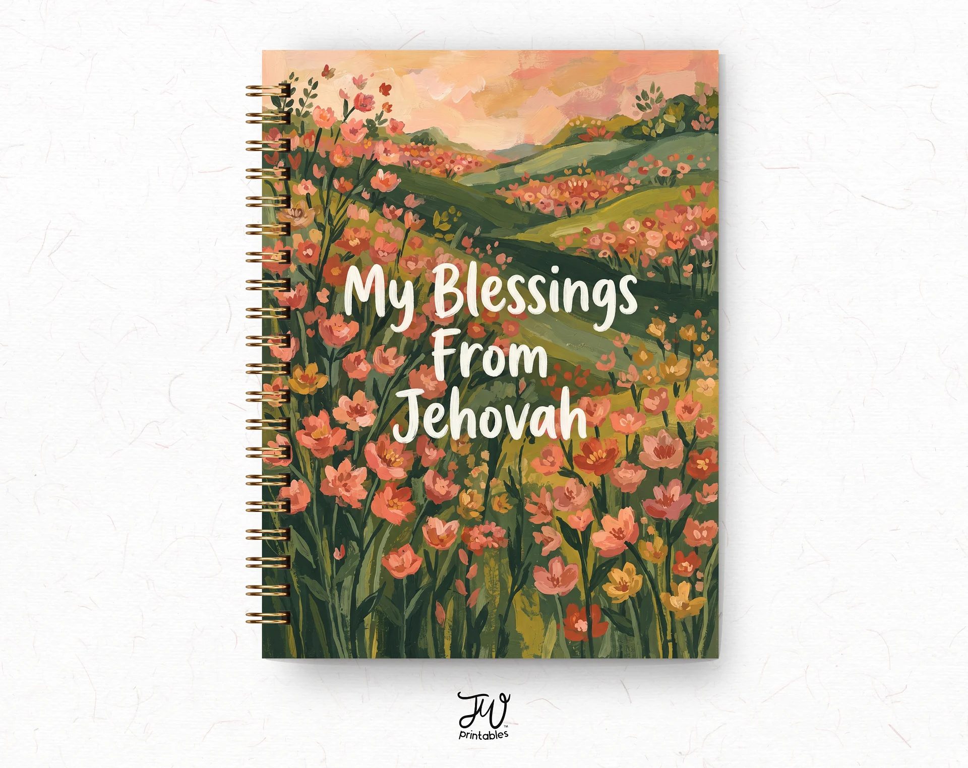 My Blessings From Jehovah Prompted Journal product image (1)