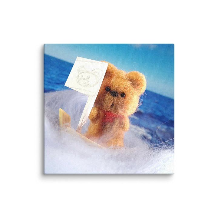 The Bear at Sea Canvas product image (1)