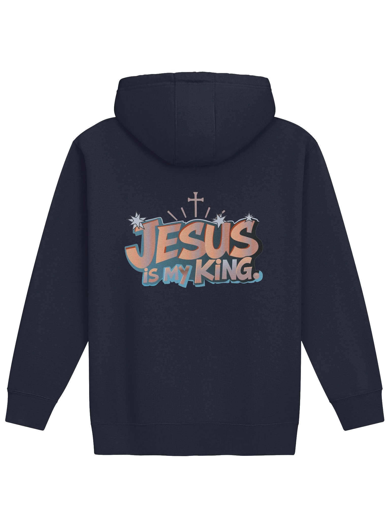 Jesus Is My King Graffiti Premium Hoodie product image (4)
