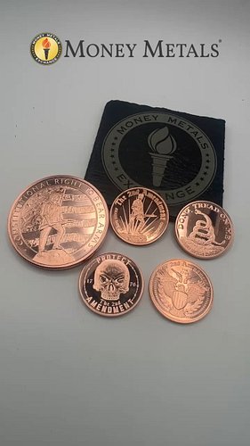 Patriotic copper rounds bring American heritage, liberty, and bold collectible designs to .999 fine copper. 

See a variety o...
