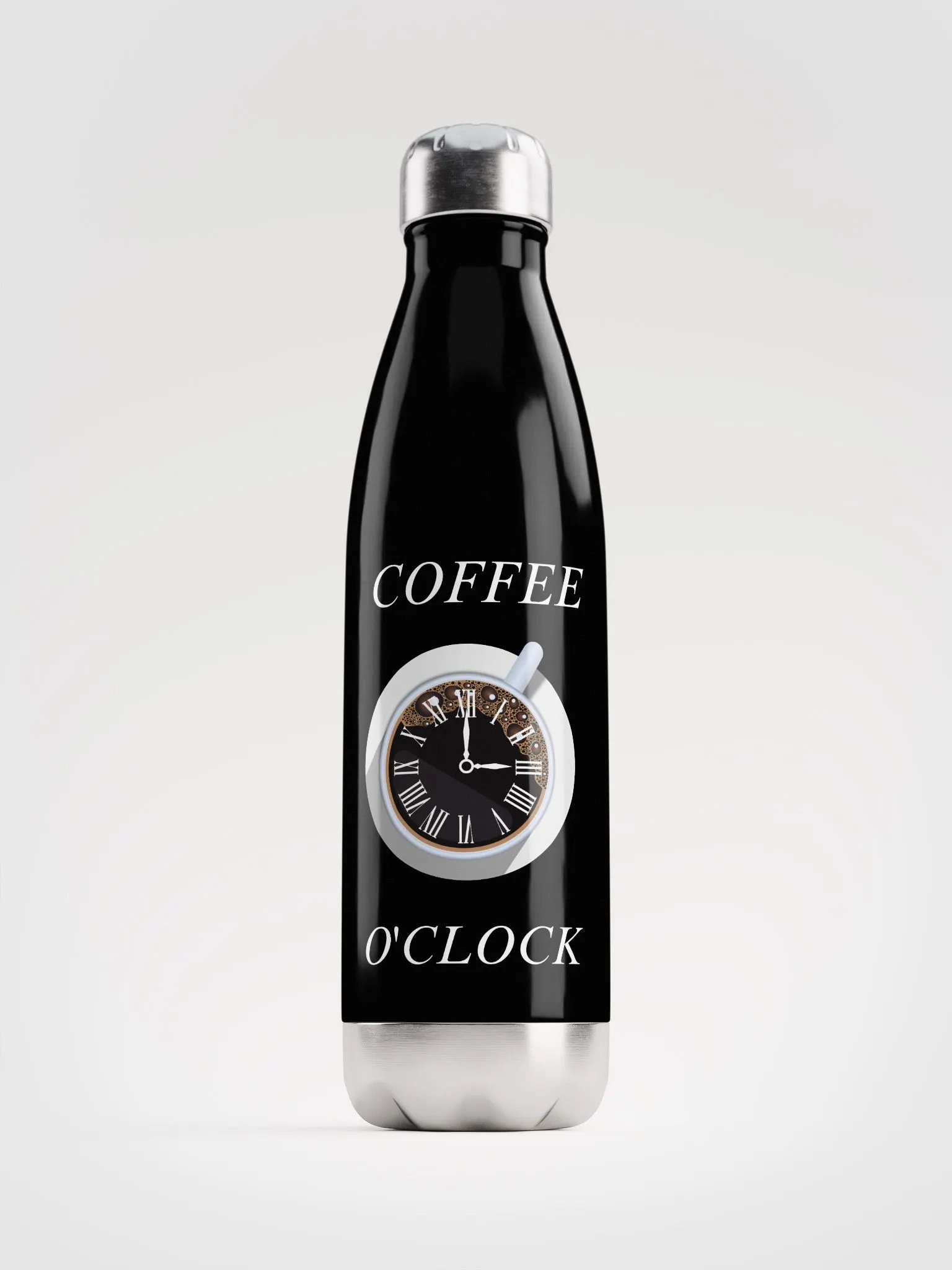 O'CLOCK Stainless Steel Water Bottle product image (1)
