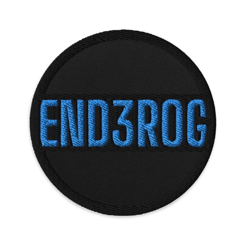 END3ROG Leetspeak Embroidered Patch product image (1)