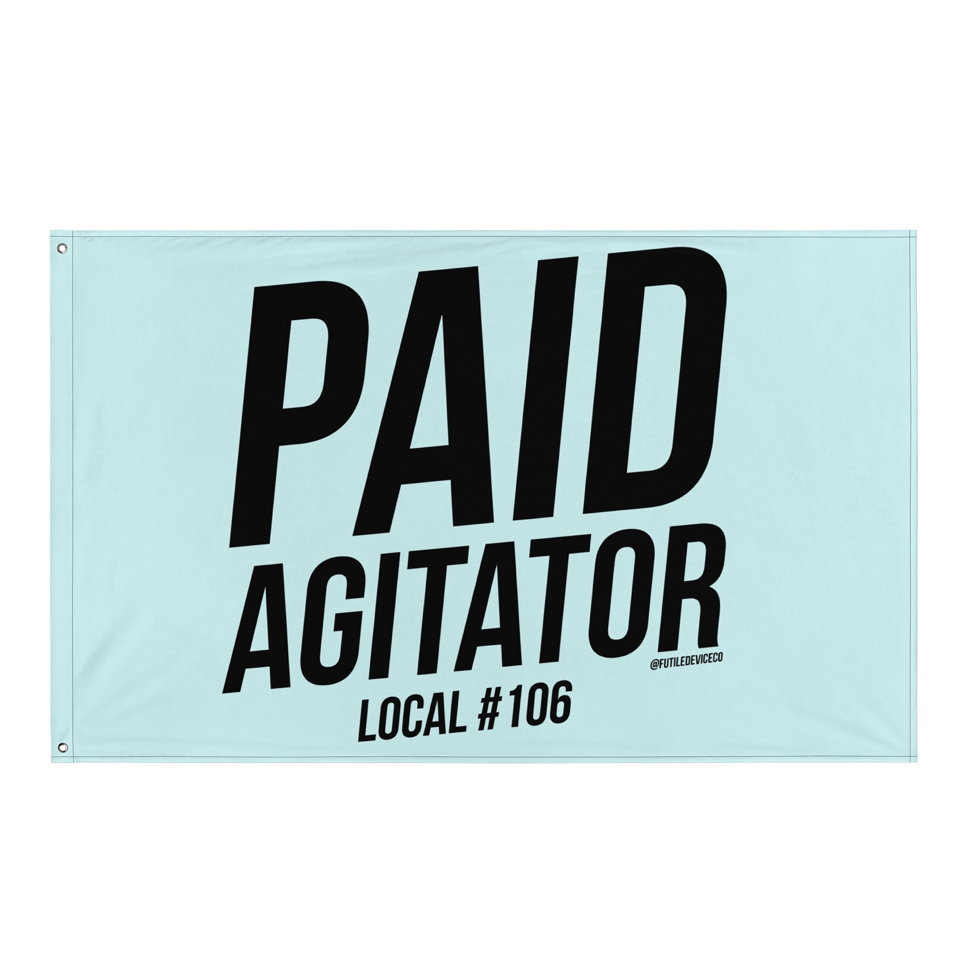 FUTILE DEVICE: PAID AGITATOR (FLAG) product image (1)