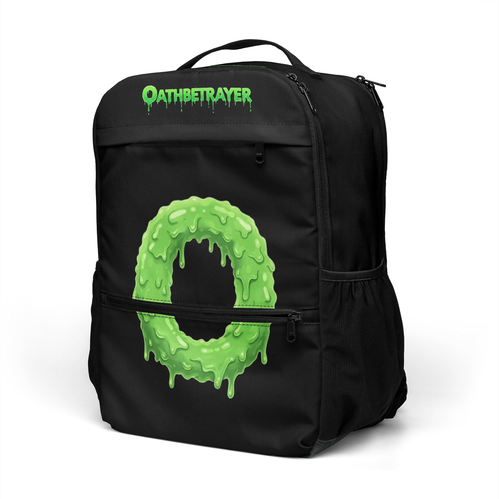 Slime Green Oathbetrayer All-Over Backpack product image (5)