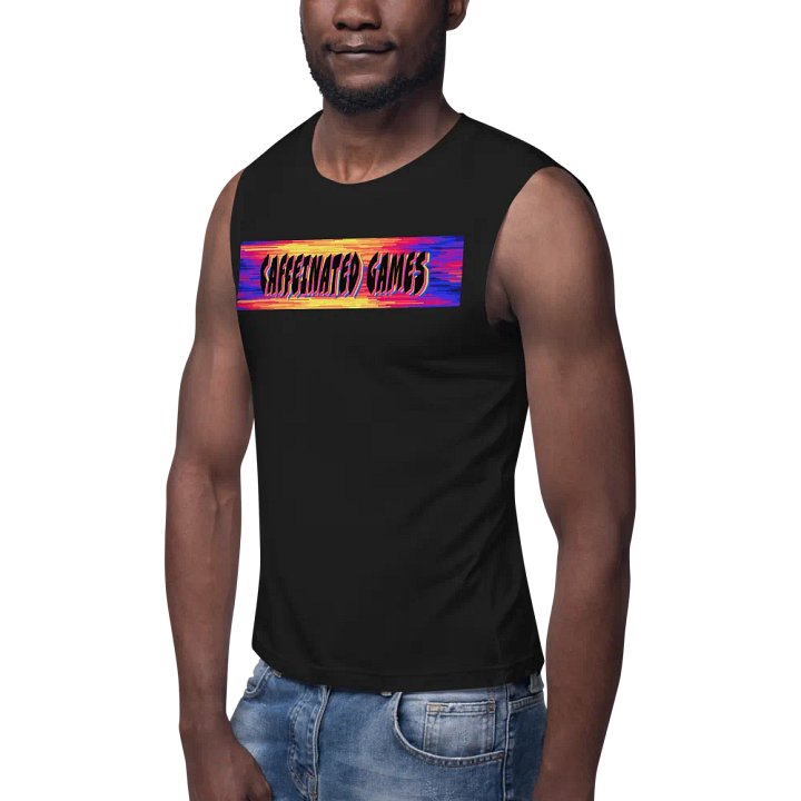 Caffeinated Games Muscle Shirt product image (2)