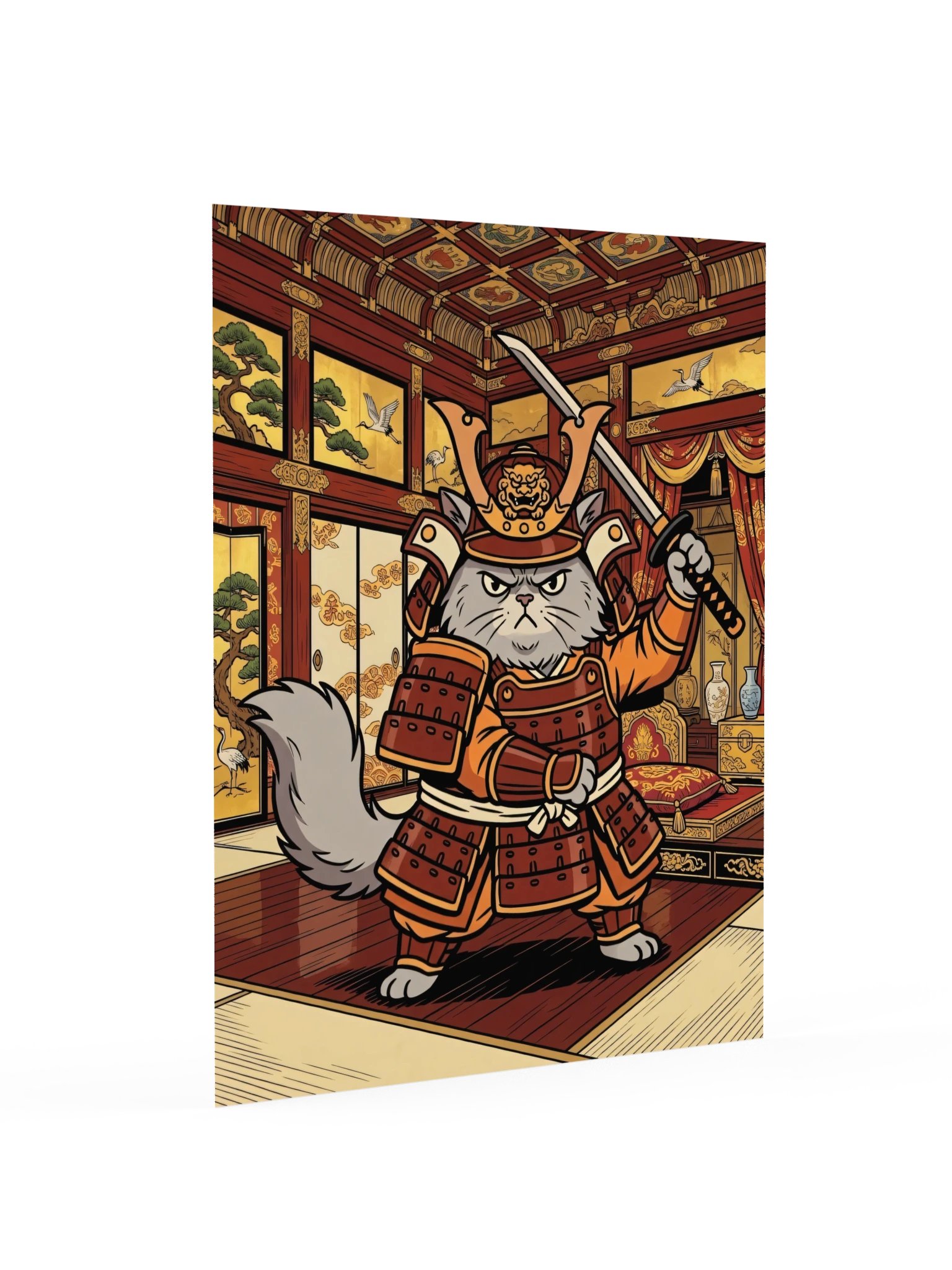 Shogun Cat Poster product image (16)