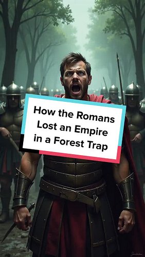 A legendary ambush that changed history forever. Discover the battle that stopped Rome's expansion into Germania! #history #a...