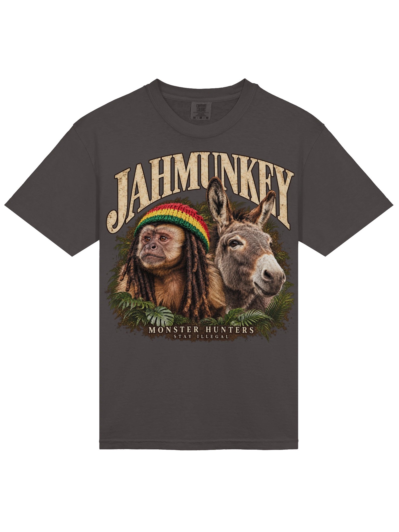 Jahmunkey Monster Hunters Heavyweight Tee product image (9)