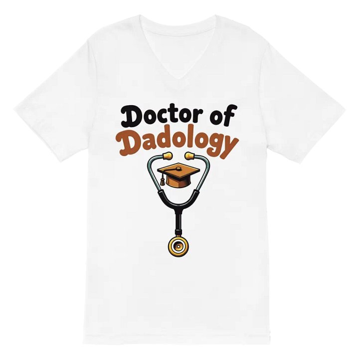 Doctor of Dadology V-Neck Tee product image (2)