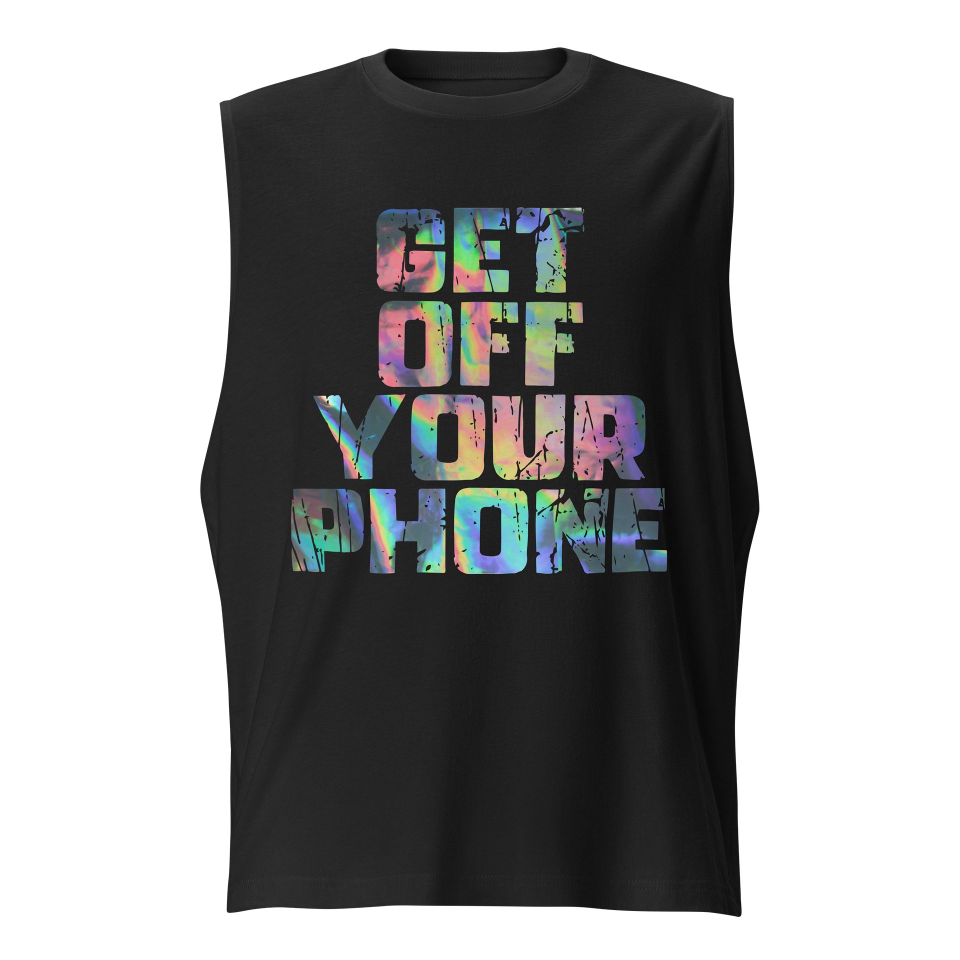 Get Off Your Phone Muscle Tank product image (1)