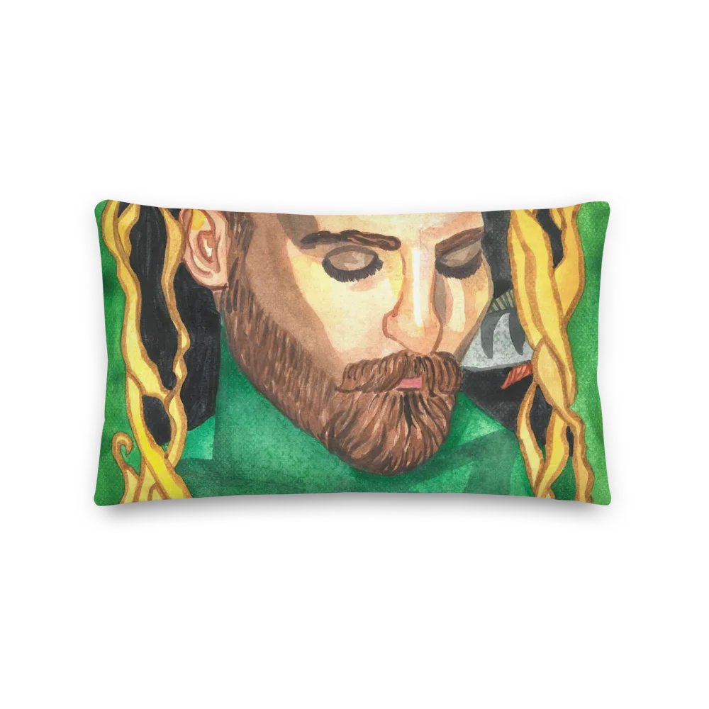 Ahti, God Of The Sea Pillow product image (2)