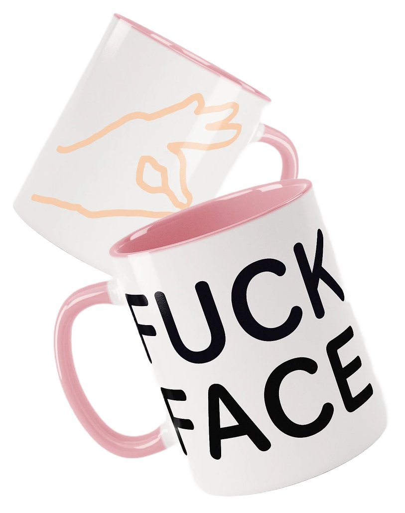FUCKFACE Mug - Outline Edition product image (1)